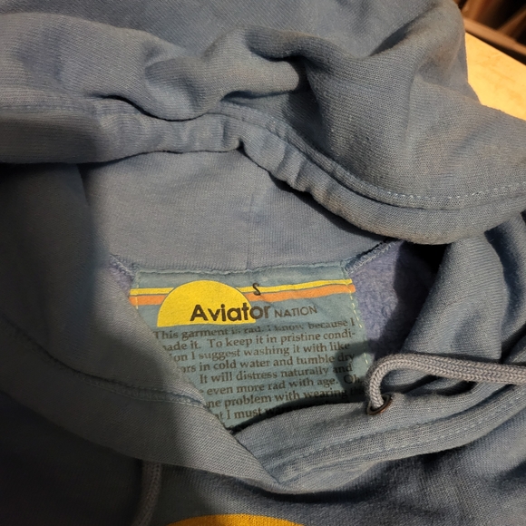 Aviator Nation Blue Vail, CO Hoodie - Picture 3 of 3